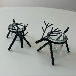Reindeer tea light holders